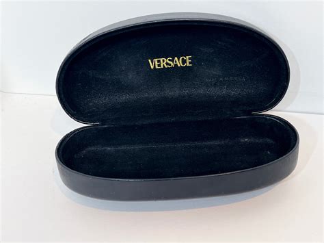 versace sunglasses case|versace eyeglass cases.